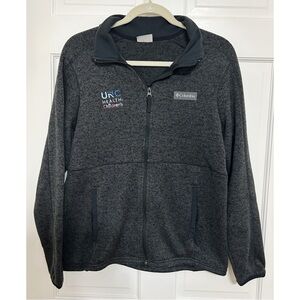 Columbia Gray Full-Zip Jacket - UNC health children’s embroidery